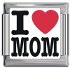 A10389 I Love Mom Italian Charm 