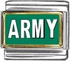 A10092 ARMY Italian Charm