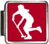 A10147 Field Hockey Italian Charm