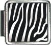 A10225 Zebra Print Italian Charm