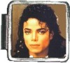 X109 Michael Jackson Face Italian Charm