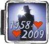 X111 Michael Jackson Years Italian Charm