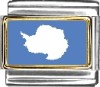 Antarctica Flag Italian Charm
