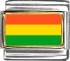 Bolivia Flag Italian Charm