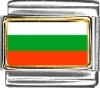 Bulgaria Flag Italian Charm