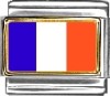 France Flag Italian Charm