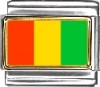 Guinea Flag Italian Charm