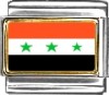 Iraq Flag Italian Charm