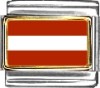 Latvia Flag Italian Charm