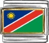 Namibia Flag Italian Charm