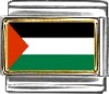 Palestine Flag Italian Charm