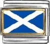 Scotland Flag Italian Charm