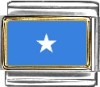 Somalia Flag Italian Charm