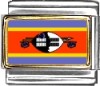 Swaziland Flag Italian Charm