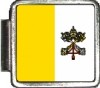 Vatican City Flag Italian Charm