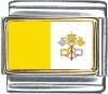 Vatican City Flag Italian Charm