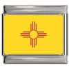 New Mexico Flag Italian Charm