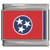 Tennessee Flag Italian Charm