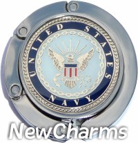 NAVY FOLDABLE PURSE HANGER