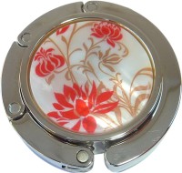 Red Flowers Purse Hanger