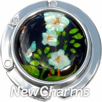 PH9001 White Orchids Foldable Purse Hanger