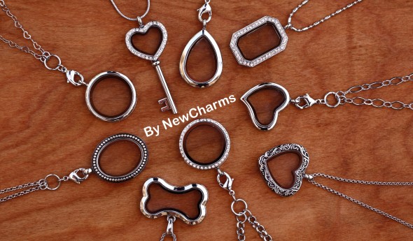 Alloy Locket Necklaces