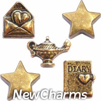 CSL148 Make a Wish Fantasy Charm Set for Floating Lockets