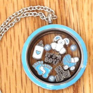 Baby Boy Locket Set