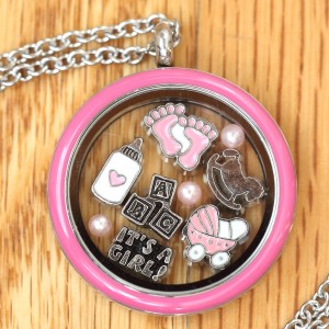 Baby Girl Locket Set