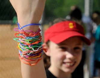 Look at my Silly Bandz!