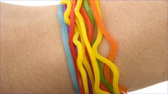 several silly bandz