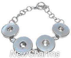 GA205 Four Snap Simple Bracelet