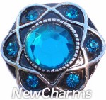 GS513 Atomic Dark Blue Snap Charm