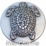 GS664 Henna Turtle Snap Charm