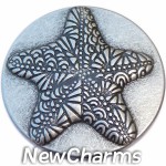 GS665 Starfish Snap Charm