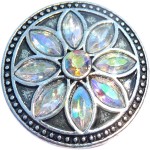 GS703 Iridescent Flower Snap Charm