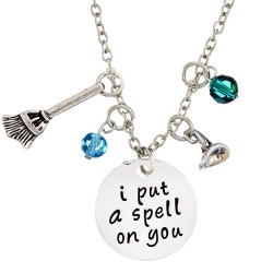 N81 Spell on You Stamped Necklace
