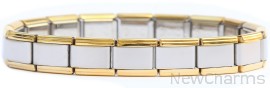Gold Trim Shiny Starter Bracelet