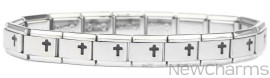 Black Cross Starter Bracelet