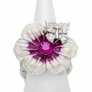 Fuchsia Butterfly Kisses Ring