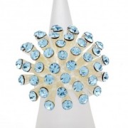 Blue Fireworks Ring