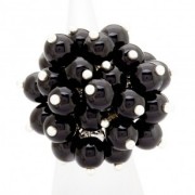 Black Party Balloons Ring