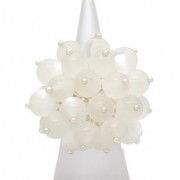 White Party Balloons Ring