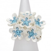 Skyblue Bouquet Ring