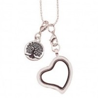 Curvy Heart Living Locket