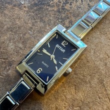 WW436 Dark Blue Rectangle Watch