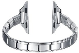 Bigger Apple Watch Band Silver - 42mm - 44mm - 45mm